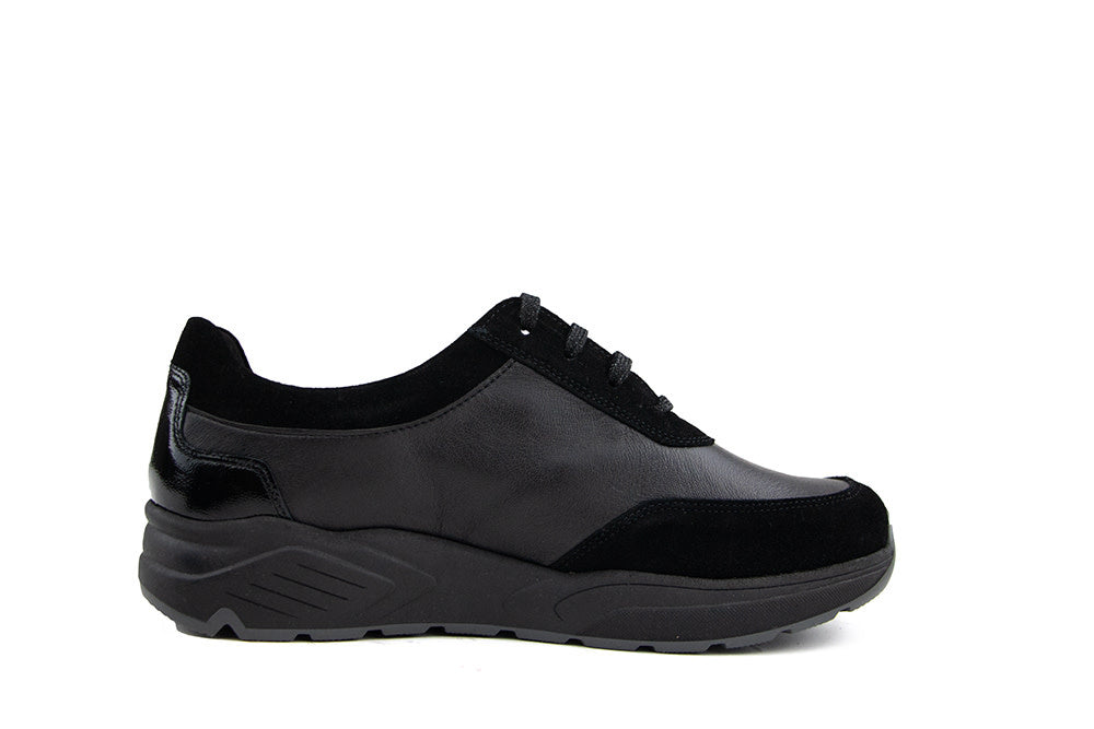Solidus Sneaker Mia Schwarz Malaga
