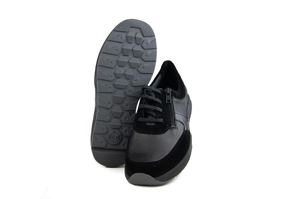 Solidus Sneaker Mia Schwarz Malaga