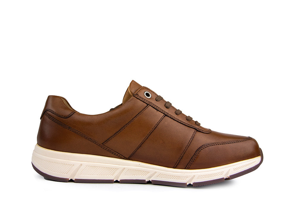 Solidus Sneaker Kai Rake Cognac