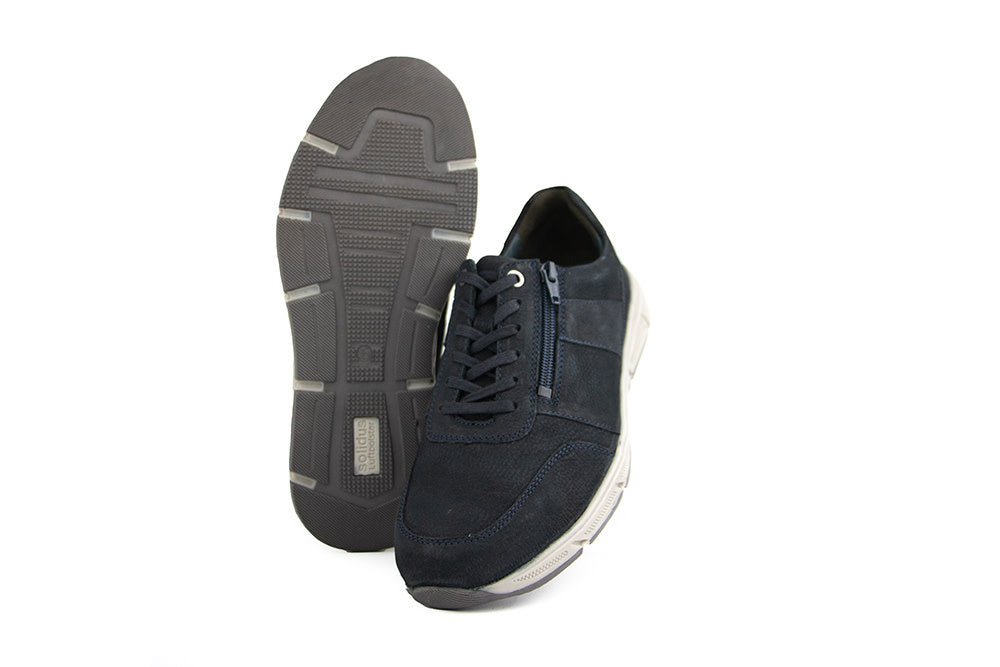 Solidus Sneaker Kai Nightblue Softnubuck M