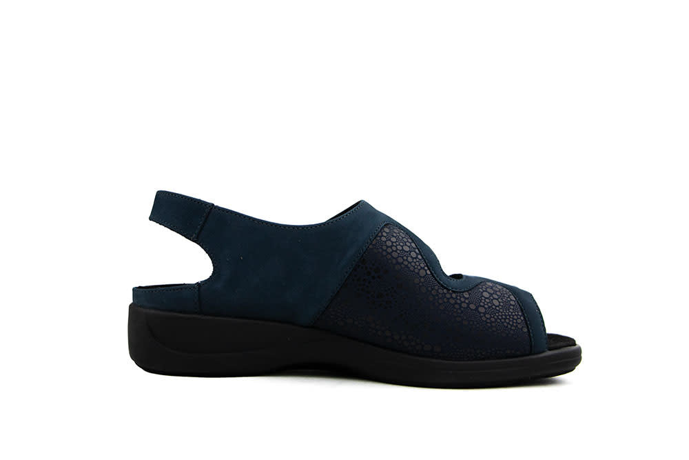Solidus Sandaal Lia Ocean Nightblue Bubble Flex