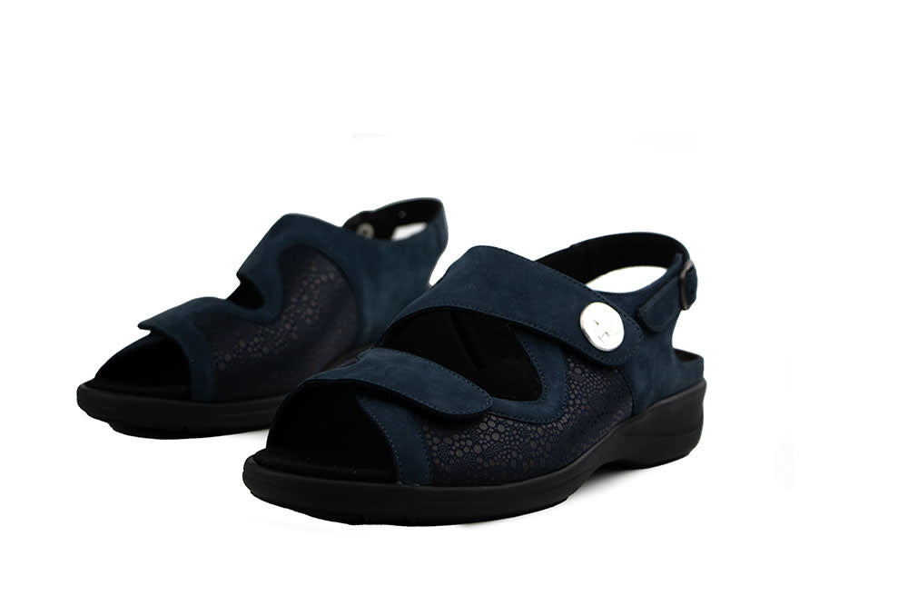 Solidus Sandaal Lia Ocean Nightblue Bubble Flex