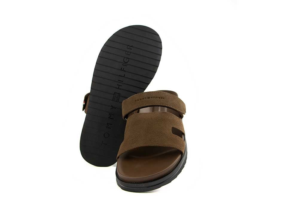 Tommy Hilfiger Adjustable Premium Sandaal Legacy Brown