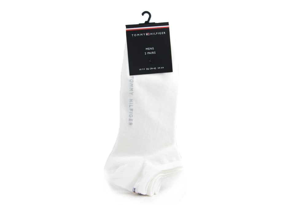 Tommy Hilfiger Men Sneaker Sock White
