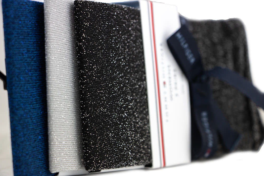 Tommy Hilfiger Woman Sock Glitter Gifting Black Combo