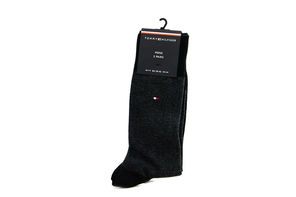 Tommy Hilfiger Sock Birdseye Black