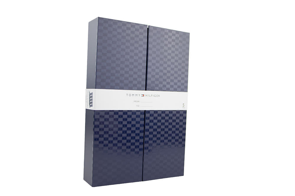 Tommy Hilfiger Giftbox Herringbone Dot Navy