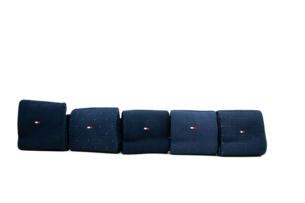 Tommy Hilfiger Giftbox Herringbone Dot Navy