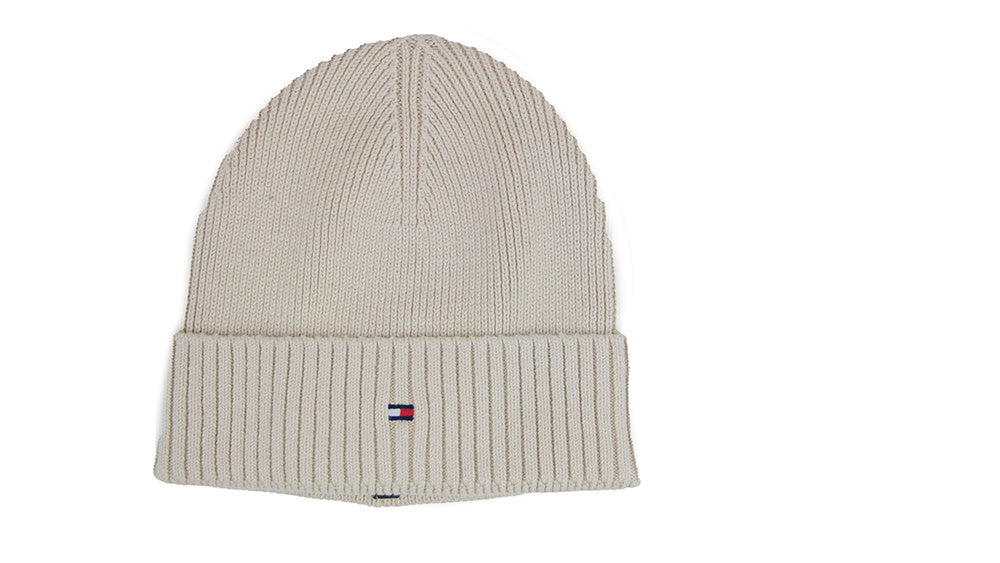 Tommy Hilfiger Cotton Beanie Classic Beige
