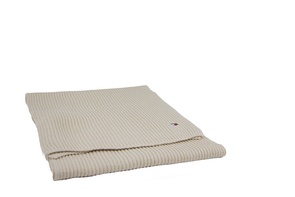 Tommy Hilfiger Cotton Scarf Classic Beige