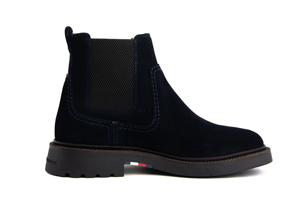 Tommy Hilfiger Comfort Suede Chelsea Desert Sky