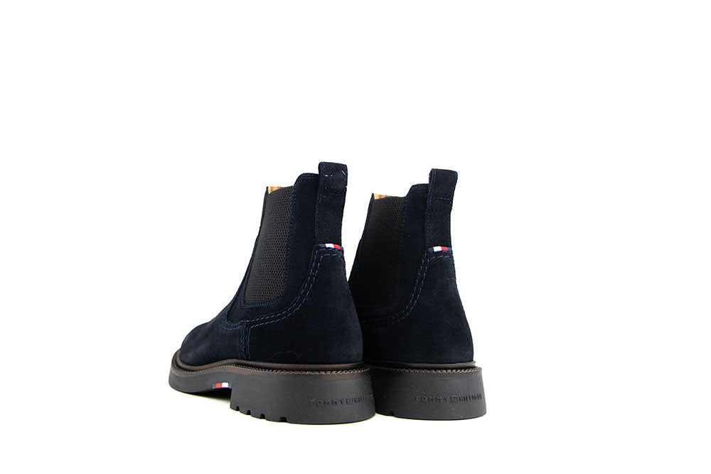Tommy Hilfiger Comfort Suede Chelsea Desert Sky