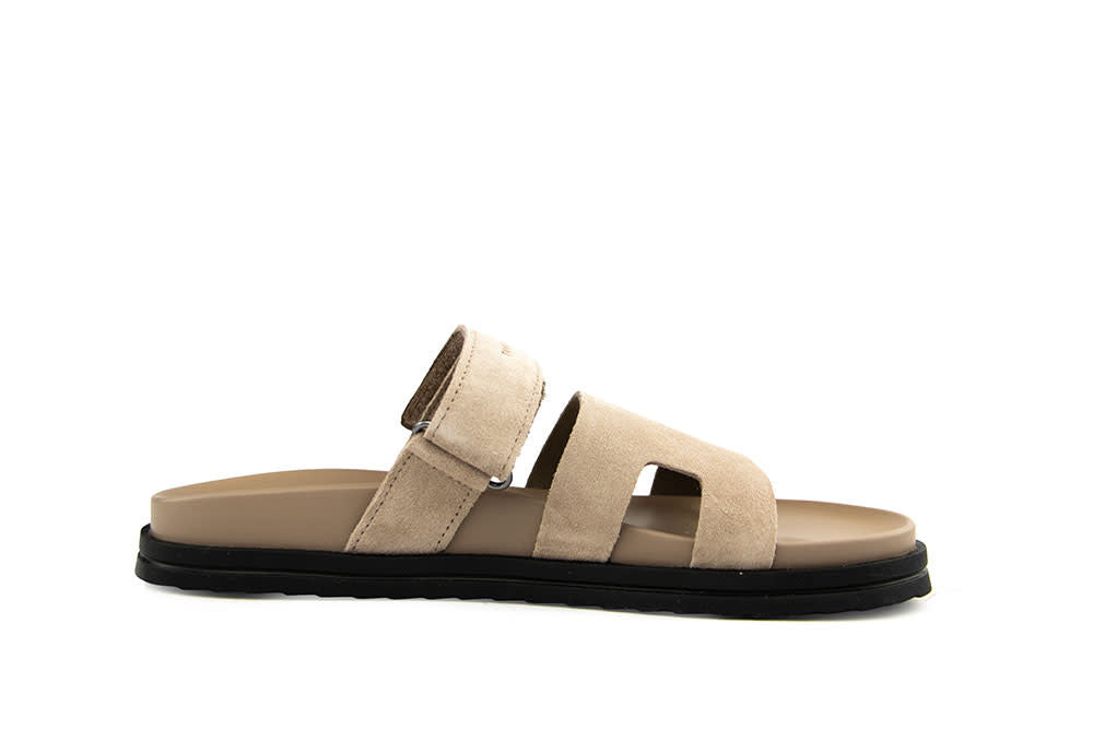 Tommy Hilfiger Adjustable Premium Sandal Coastal Taupe