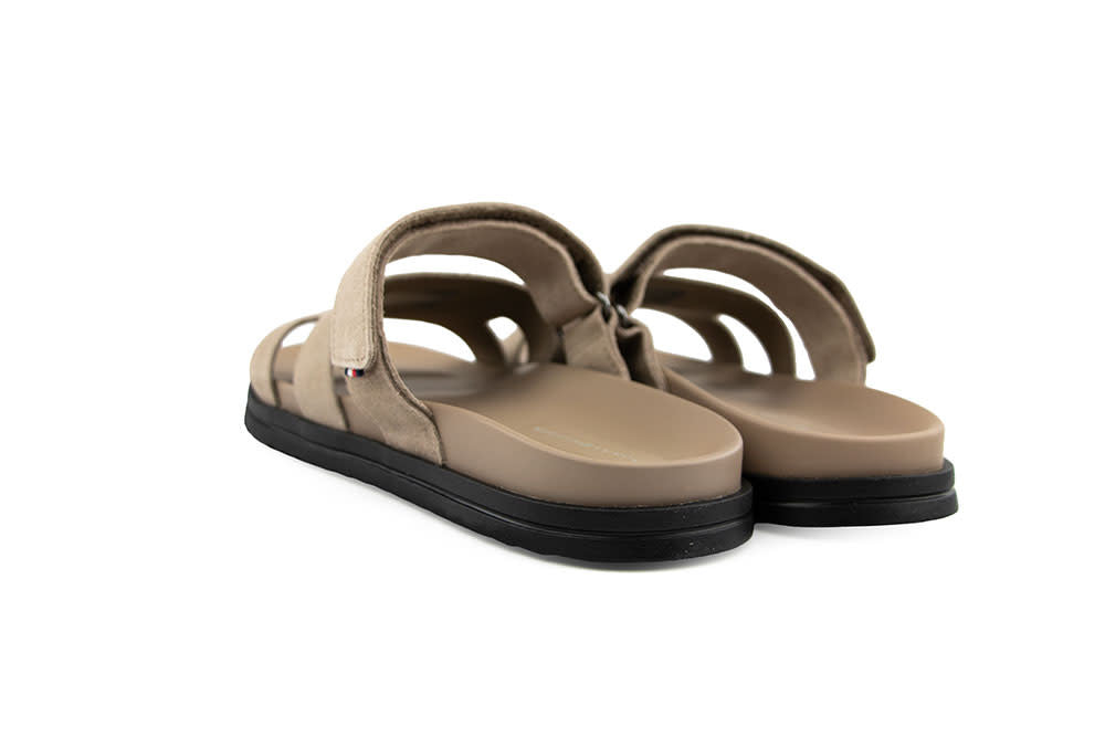 Tommy Hilfiger Adjustable Premium Sandal Coastal Taupe