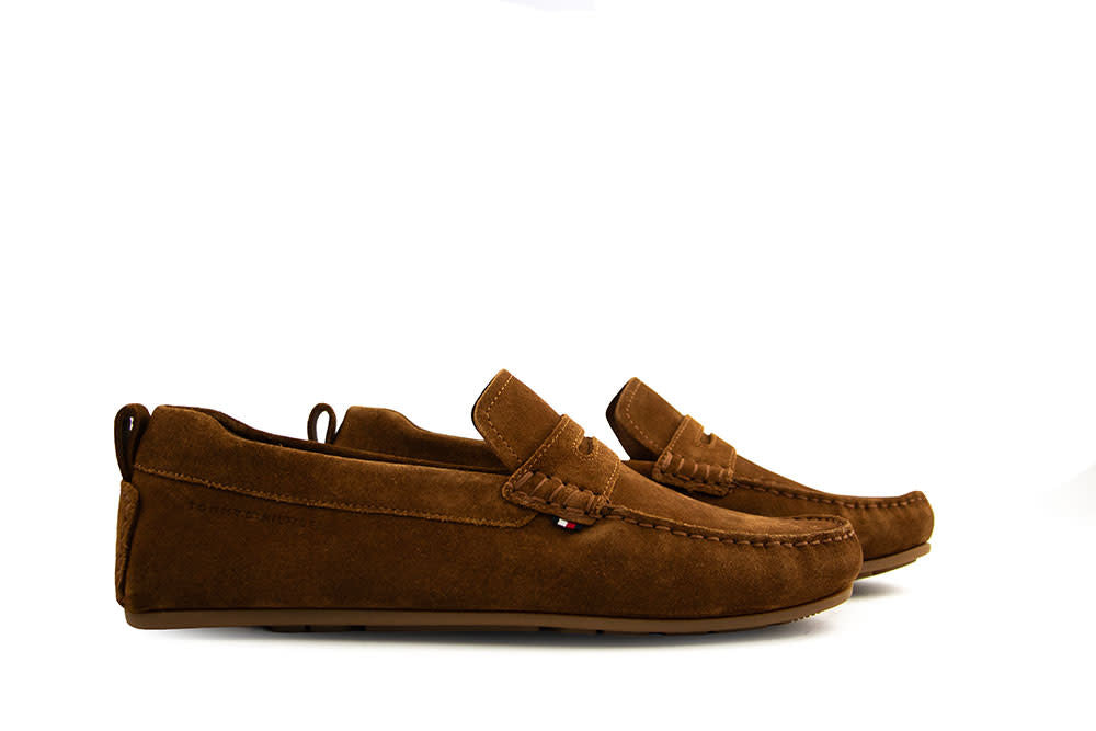 Tommy Hilfiger Suede Driver Coconut Grove