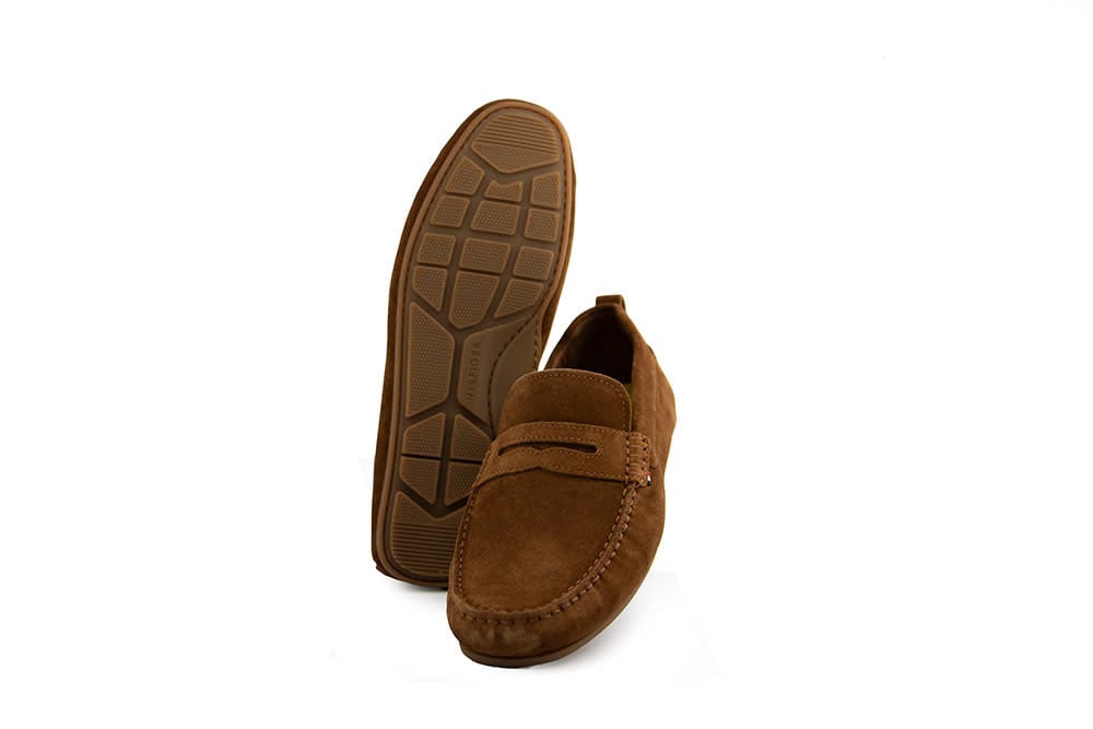 Tommy Hilfiger Suede Driver Coconut Grove