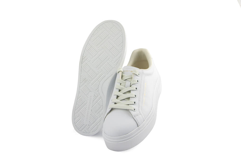 Tommy Hilfiger Chic Cupsole PlatForm White