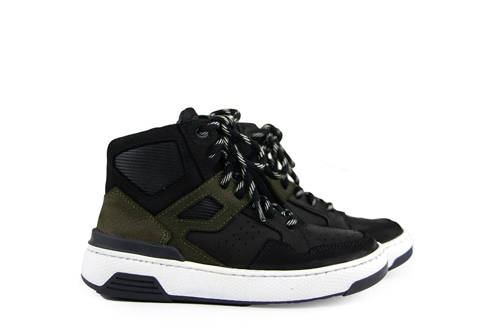 Trackstyle Hoge Sneaker Benji Bond Black Green