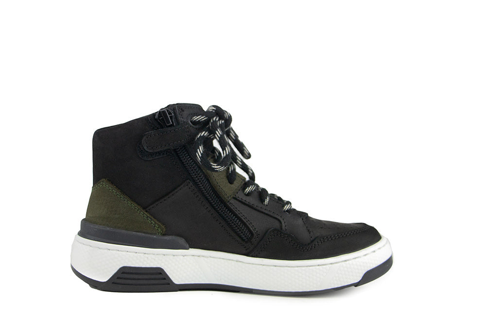 Trackstyle Hoge Sneaker Benji Bond Black Green