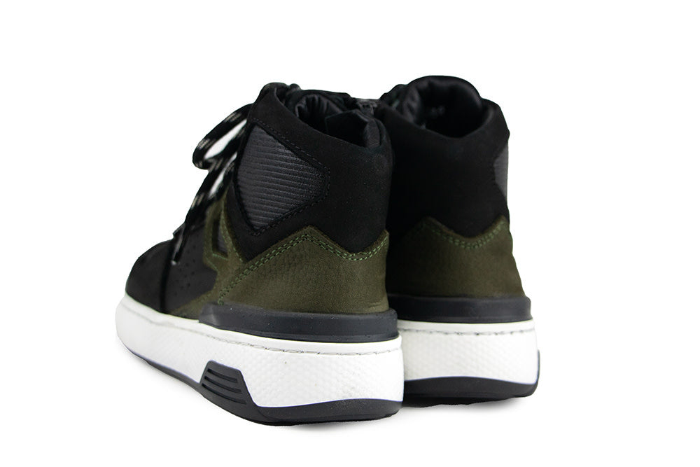 Trackstyle Hoge Sneaker Benji Bond Black Green