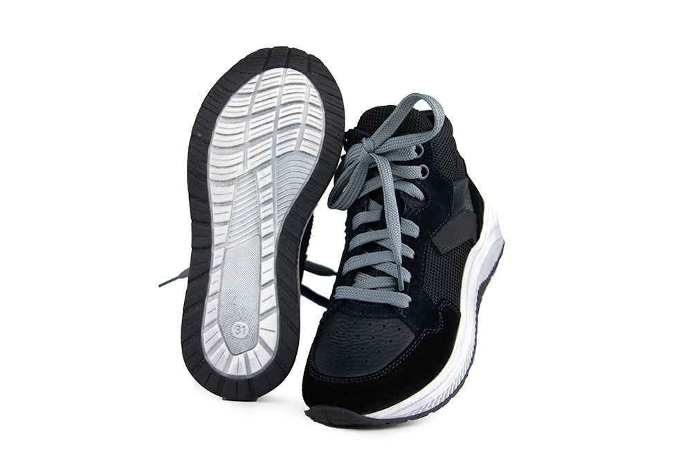 Trackstyle Hoge Sneaker Erik Engel Dark Blue