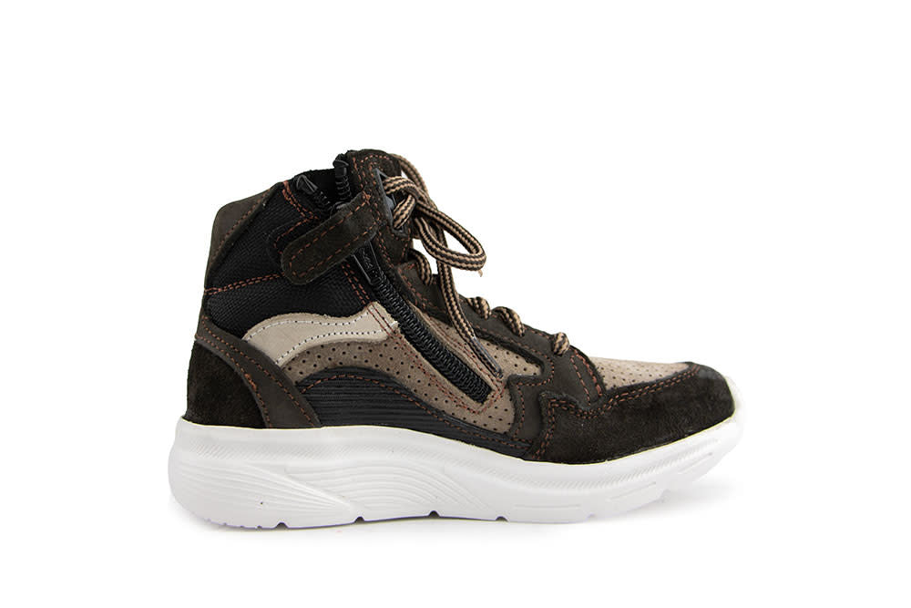 Trackstyle Hoge Sneaker Rocco Rally Mocca