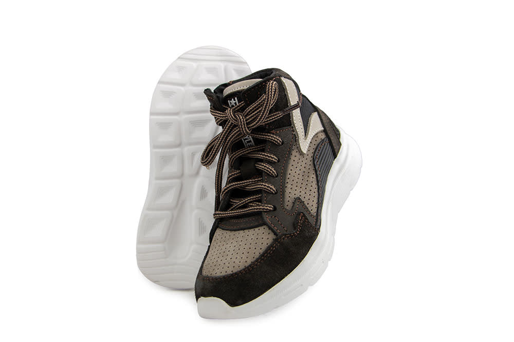 Trackstyle Hoge Sneaker Rocco Rally Mocca