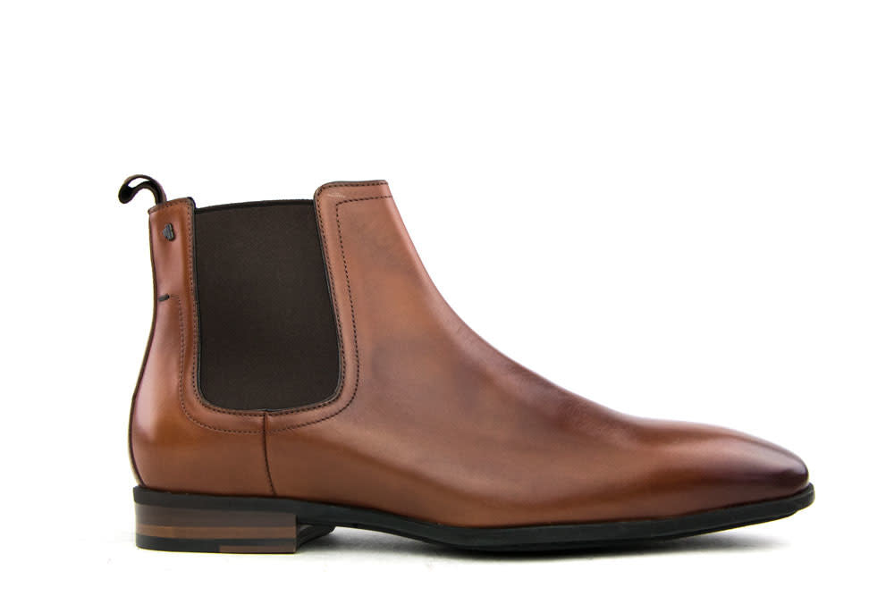 Van Bommel Chelsea Boots Cognac Sella 05.03