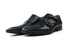 Van Bommel Dubbele Gesp Calf Black