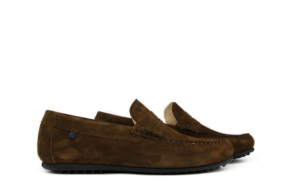 van Bommel Mocassins Bruin Elba 01.02