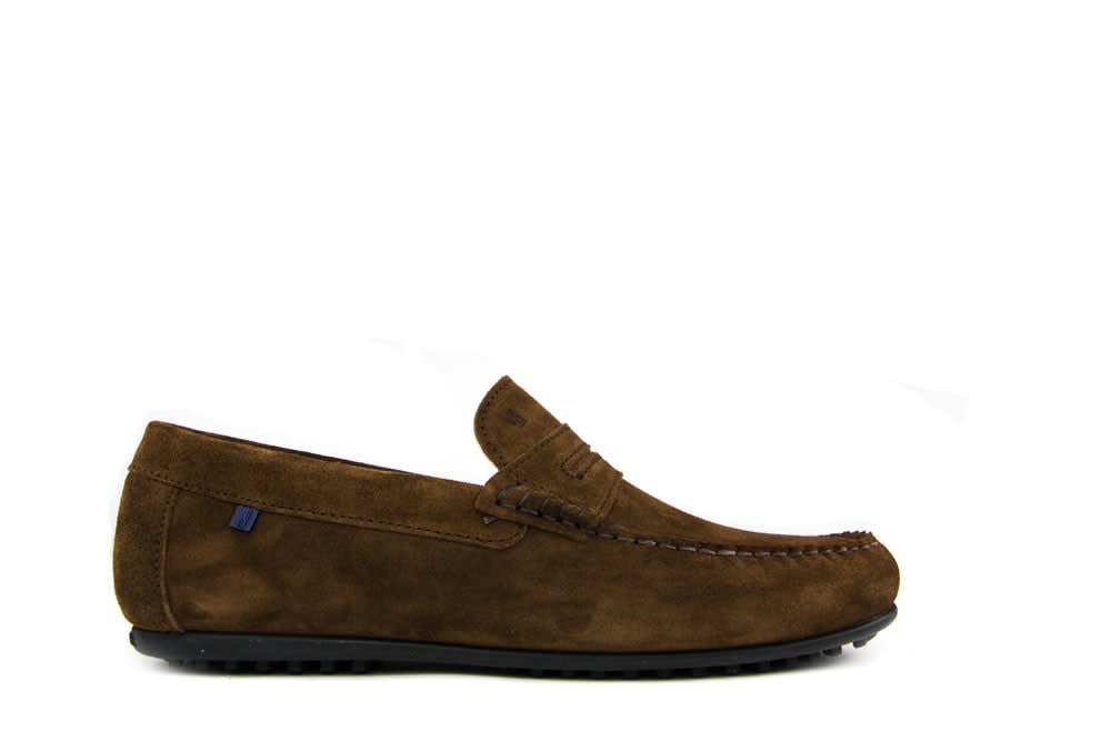 van Bommel Mocassins Bruin Elba 01.02