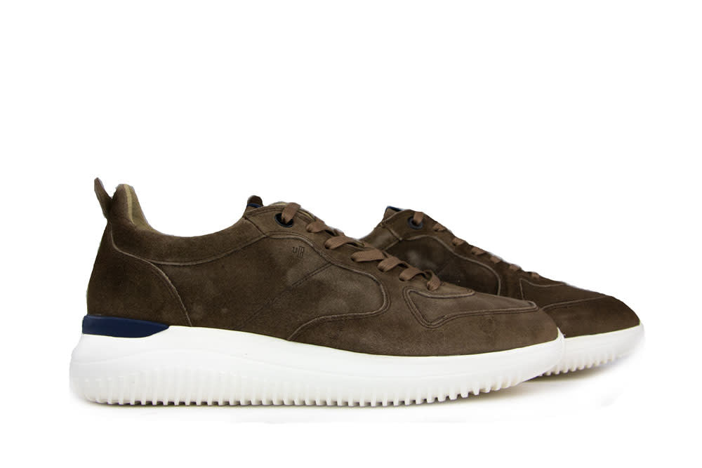 Van Bommel Sneaker Cognac Suede