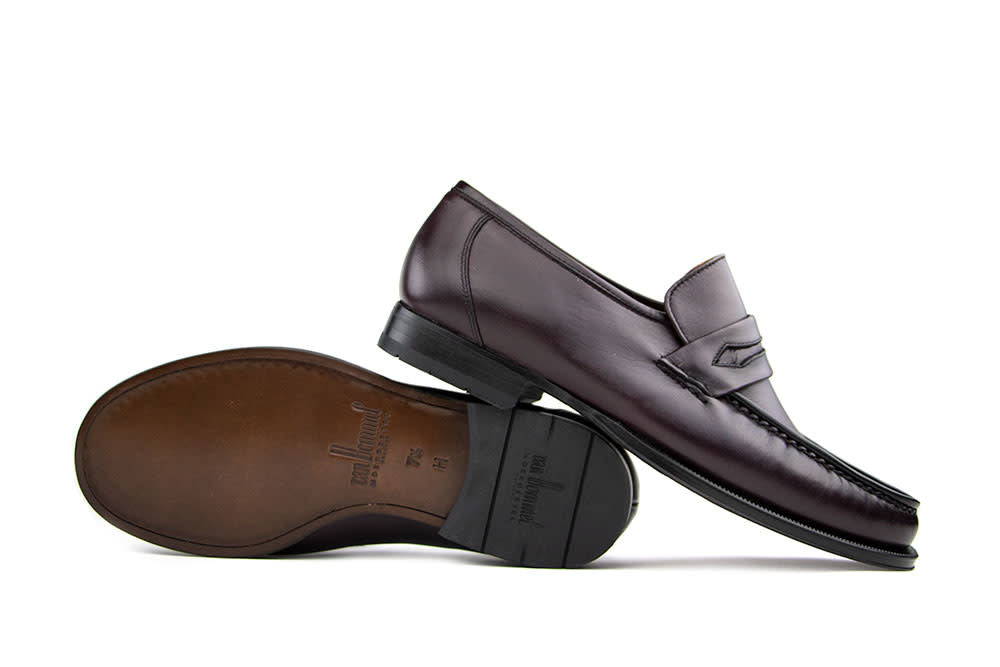 Van Bommel Mocassins Bordeaux Rood