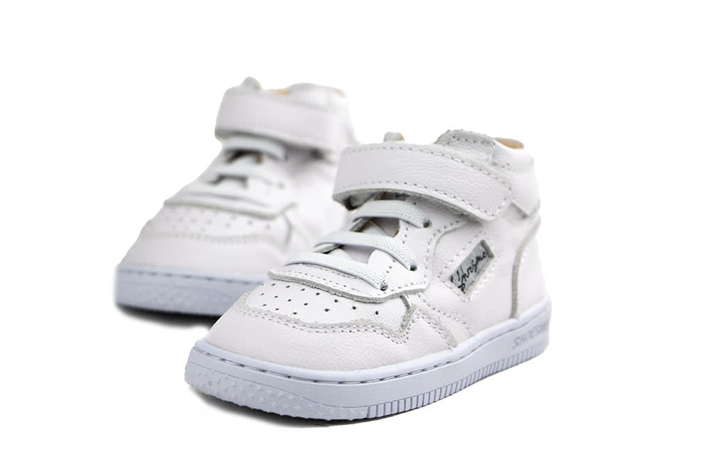 Shoesme Baby Proof Hoge Sneaker White