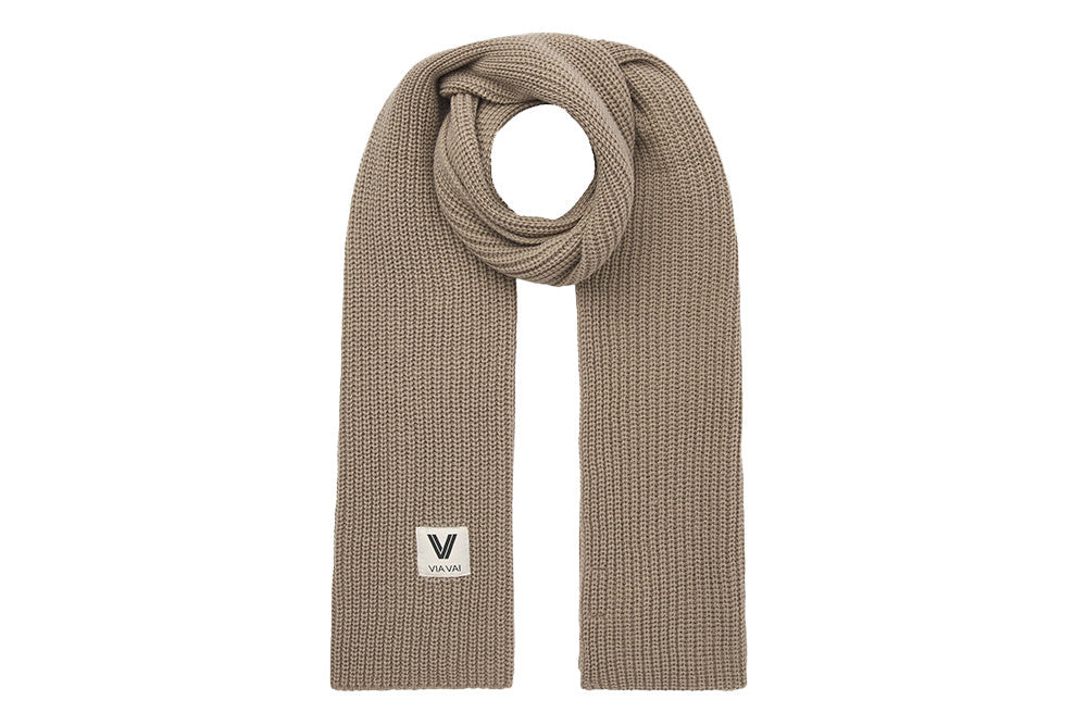 Via Vai Sjaal Dee Bryce Wool Combi Roccia