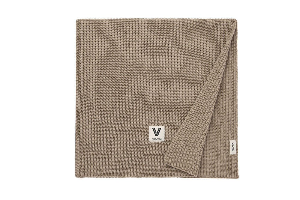 Via Vai Sjaal Dee Bryce Wool Combi Roccia