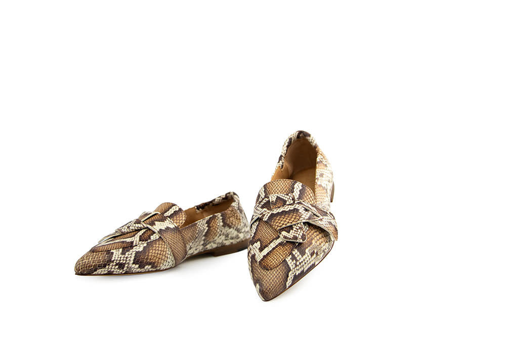 Via Vai Loafer Lola Rayne Cobra Cognac