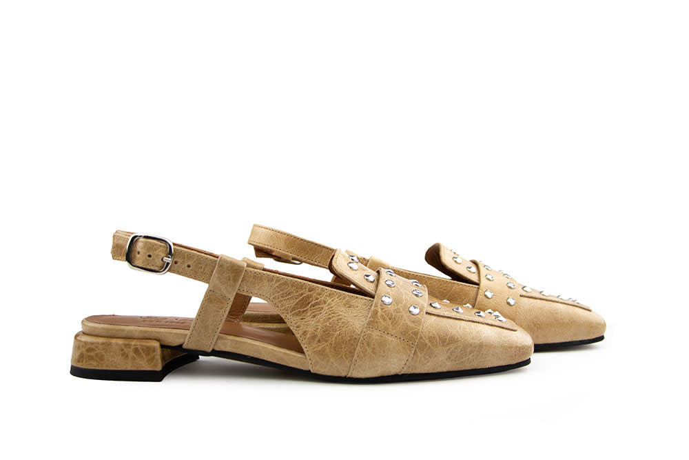 Via Vai Slingback Julie Damian Seattle Cognac