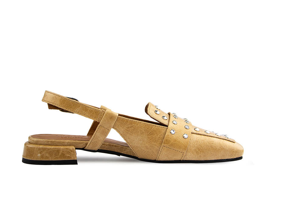 Via Vai Slingback Julie Damian Seattle Cognac