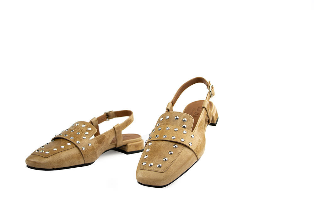 Via Vai Slingback Julie Damian Seattle Cognac
