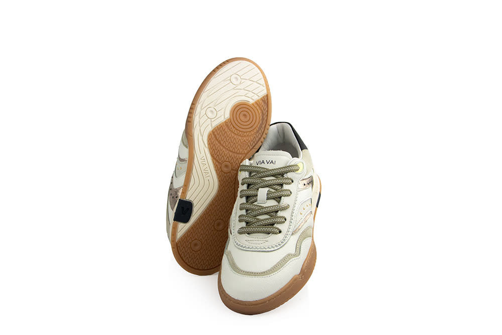 Via Vai Sneaker Kris Pax Tortuga Bianco