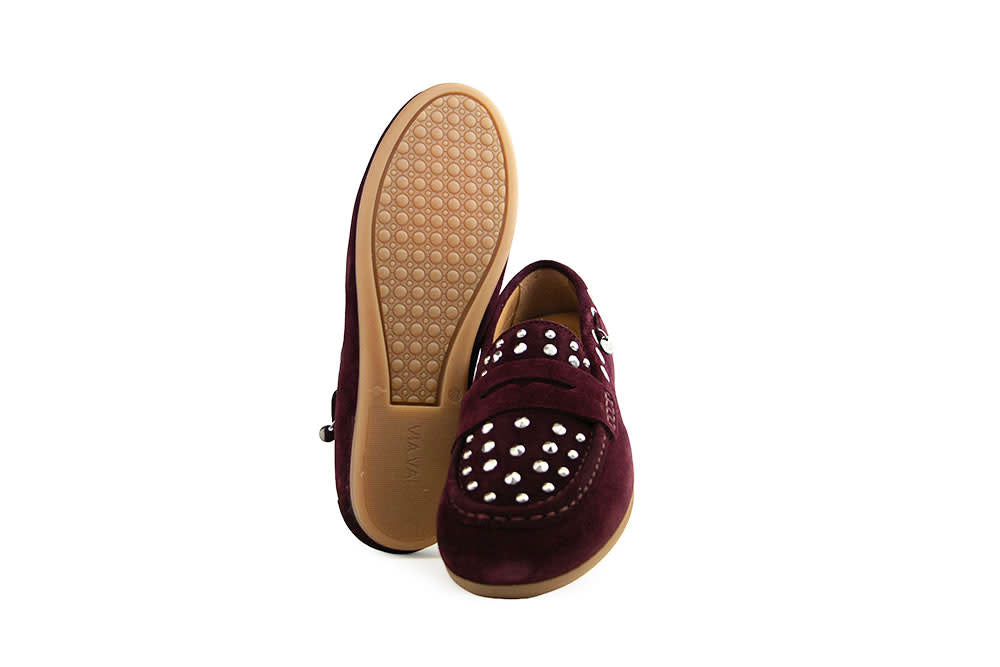 Via Vai Loafer June Macy Sierra Velvet