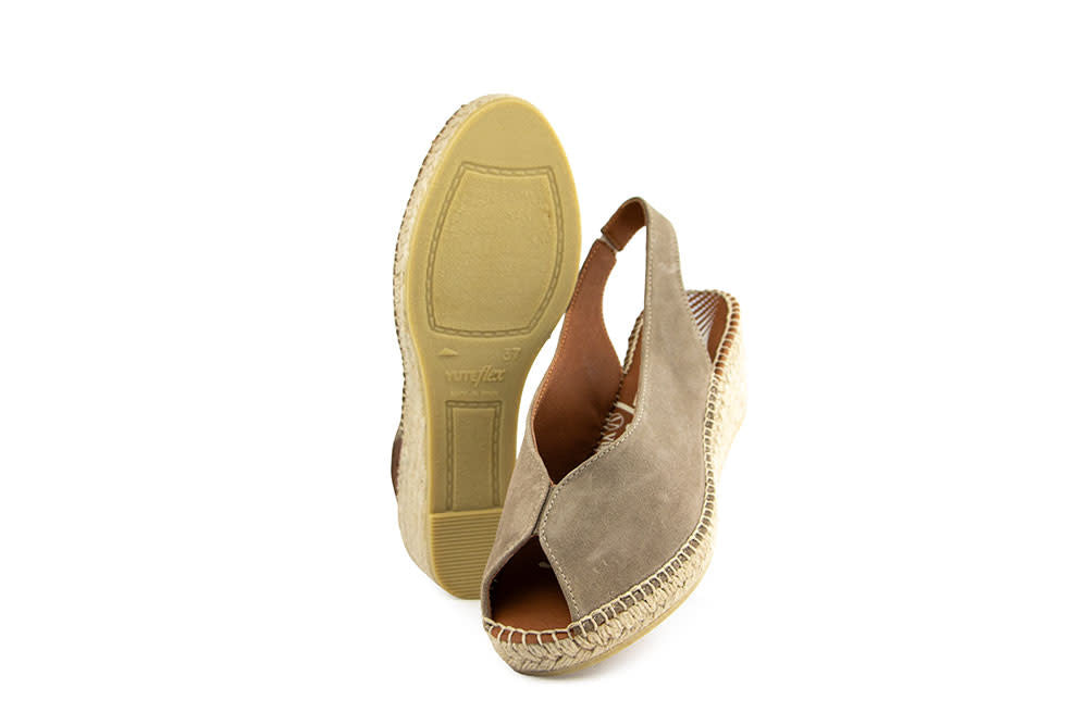 Viguera Espadrille Vitello Desert