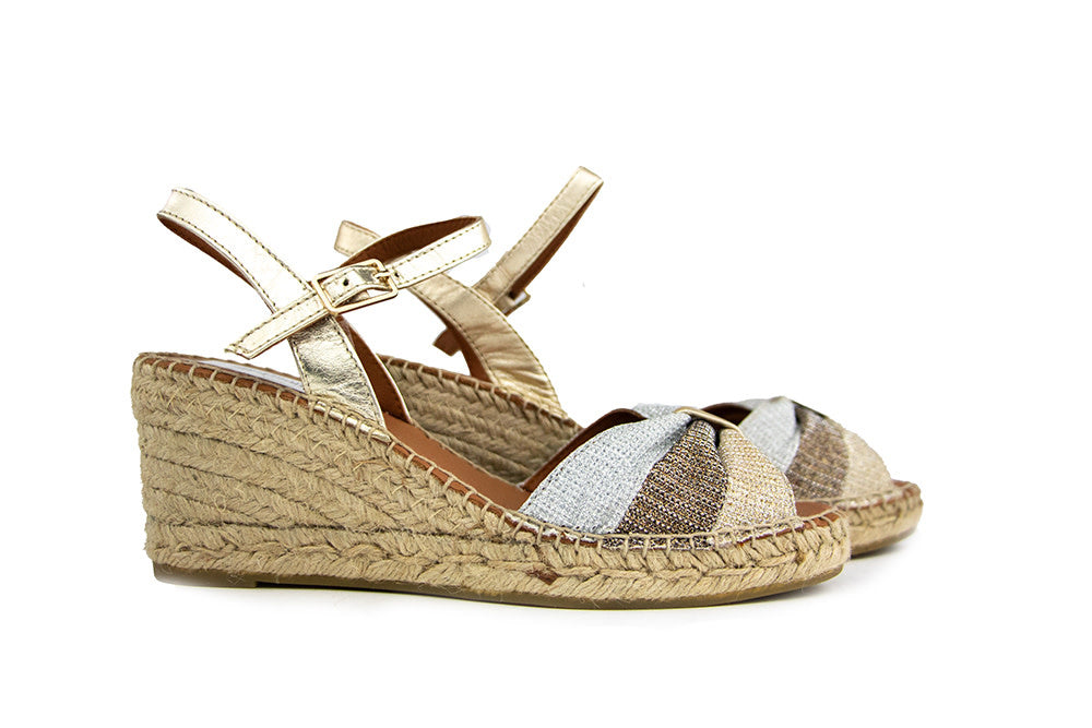 Viguera Espadrille Combi Metal