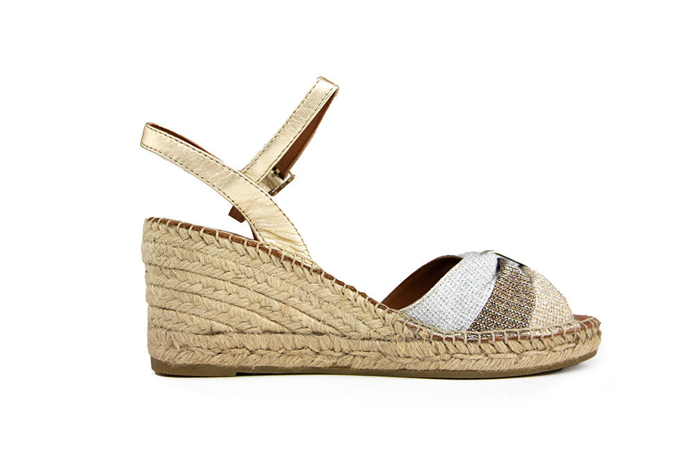 Viguera Espadrille Combi Metal