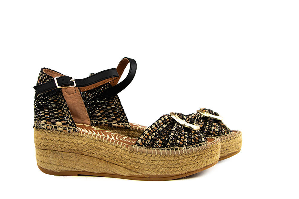 Viguera Espadrille Negro Combi