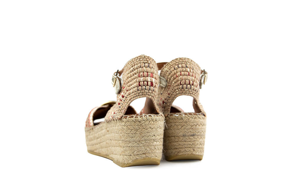 Viguera Espadrille Beige Combi