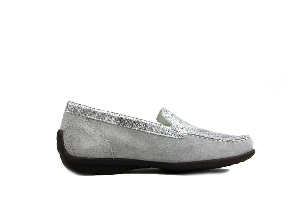 Waldlaufer Loafer Harriet Canapa Grey Silber