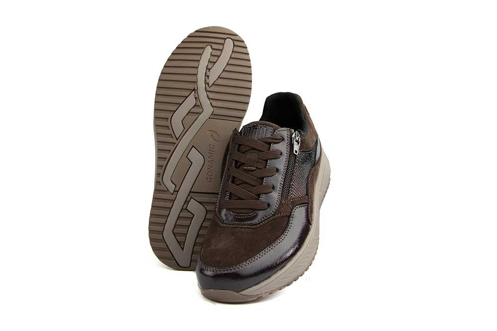 Waldlaufer Sneaker Macie Coat Brown H