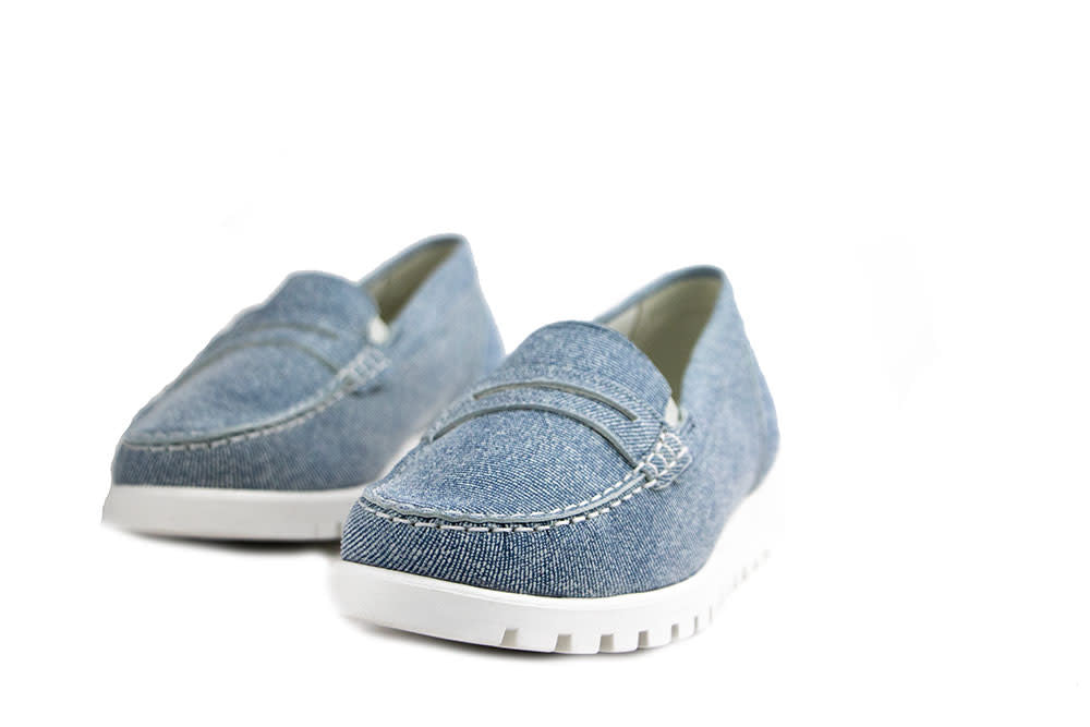 Waldlaufer Loafer Hegli Jeansleder Denim